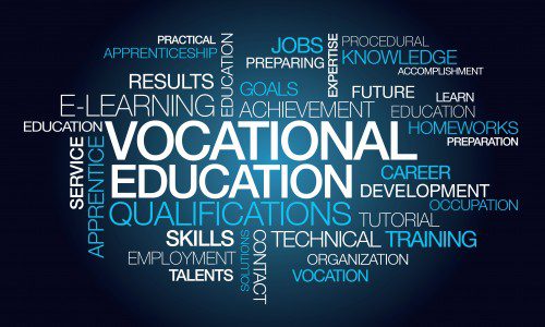 In what way is vocational education more practical than higher ...